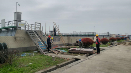 潜江12个城建项目复工 排水工程全力跑出城市发展加速度